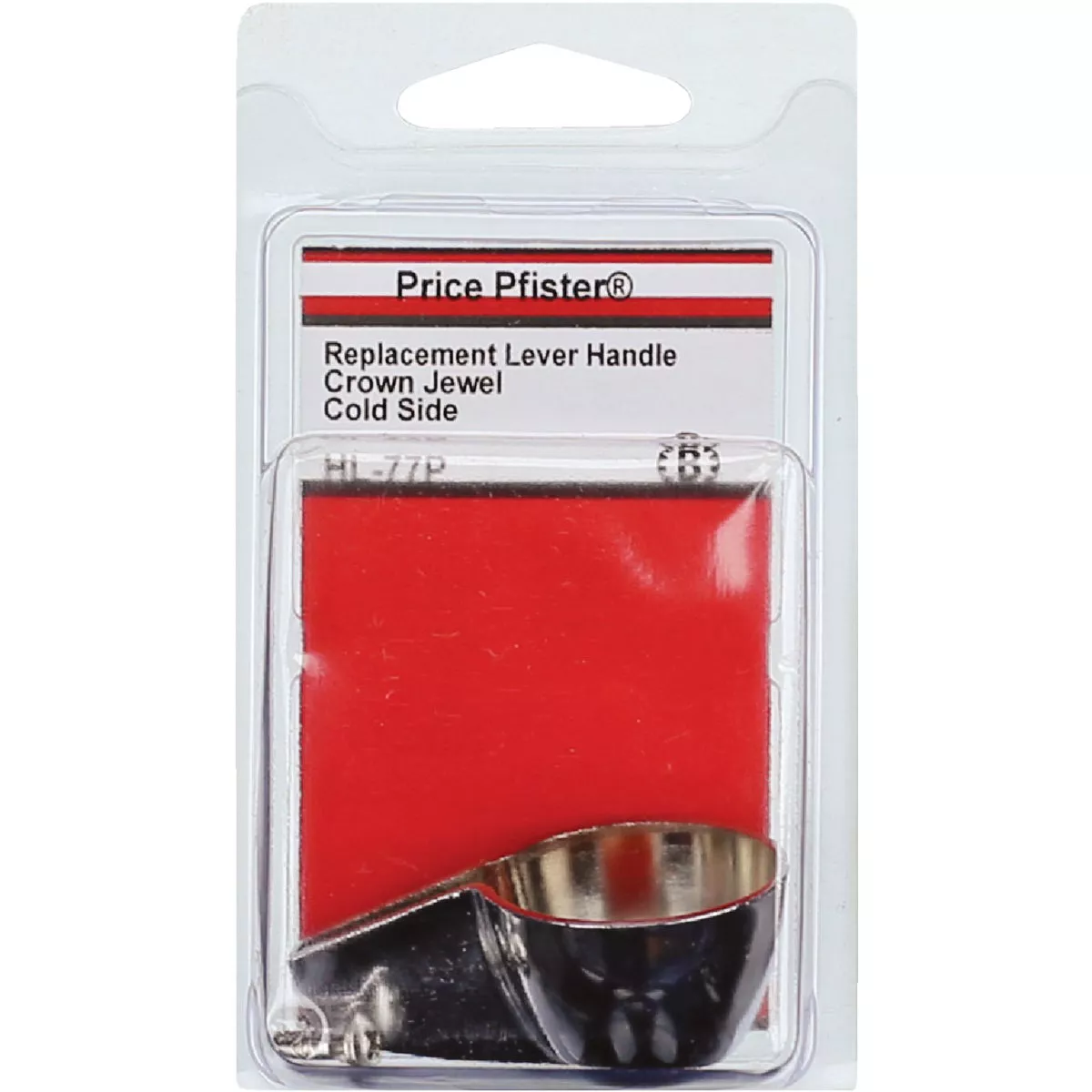 Lasco Price Pfister Crown Jewel Cold Chrome Faucet Handle