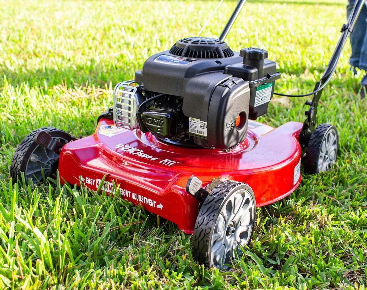 20-inch petrol lawnmower with 125cc displacement and Briggs & Stratton engine - Image 7