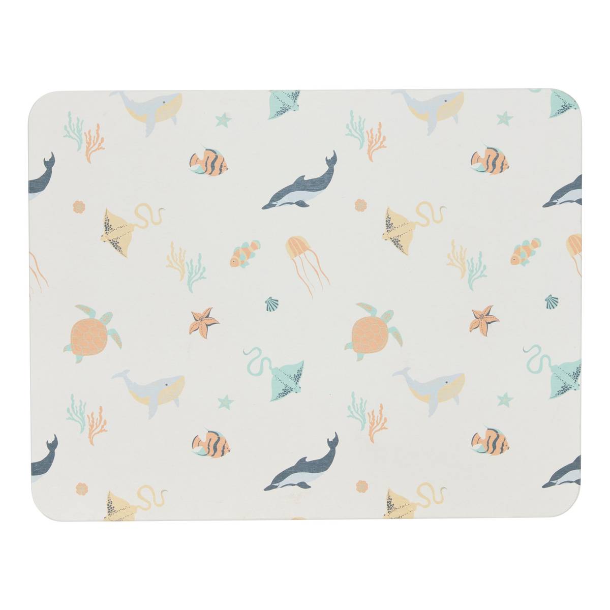 Children's Bath Mat "Orta" Multicolored, 45x35 cm