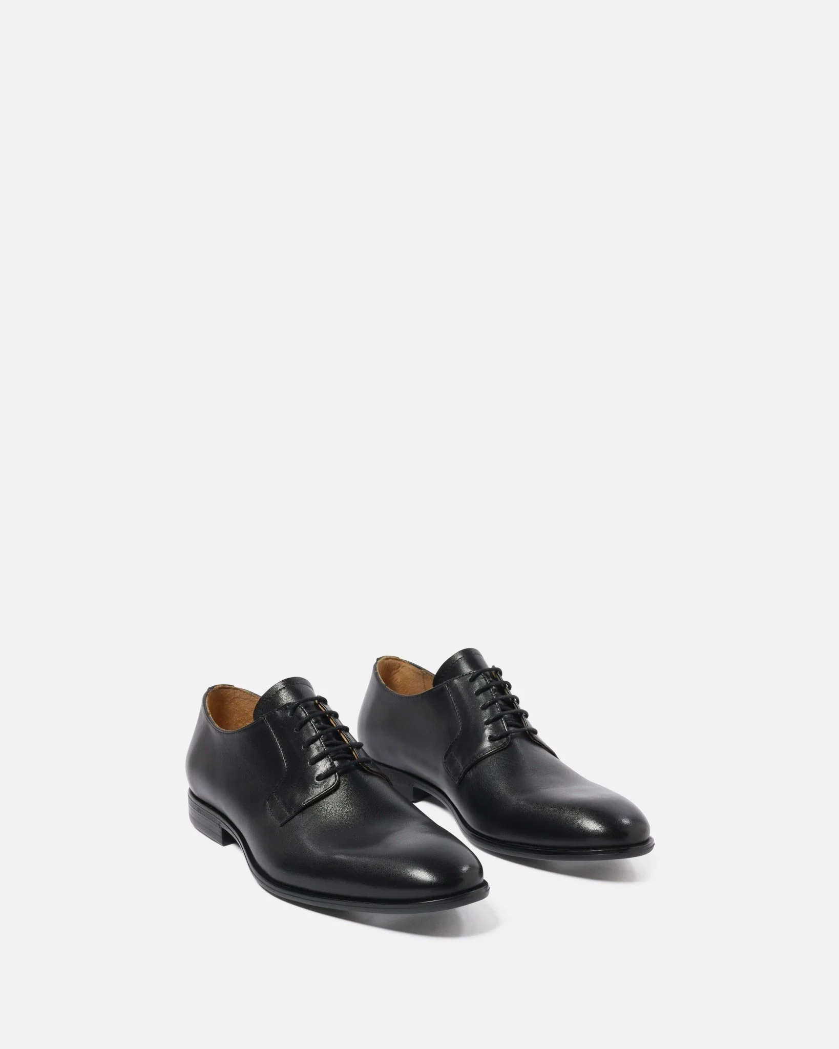 DERBIES ADAM - En cuir noir