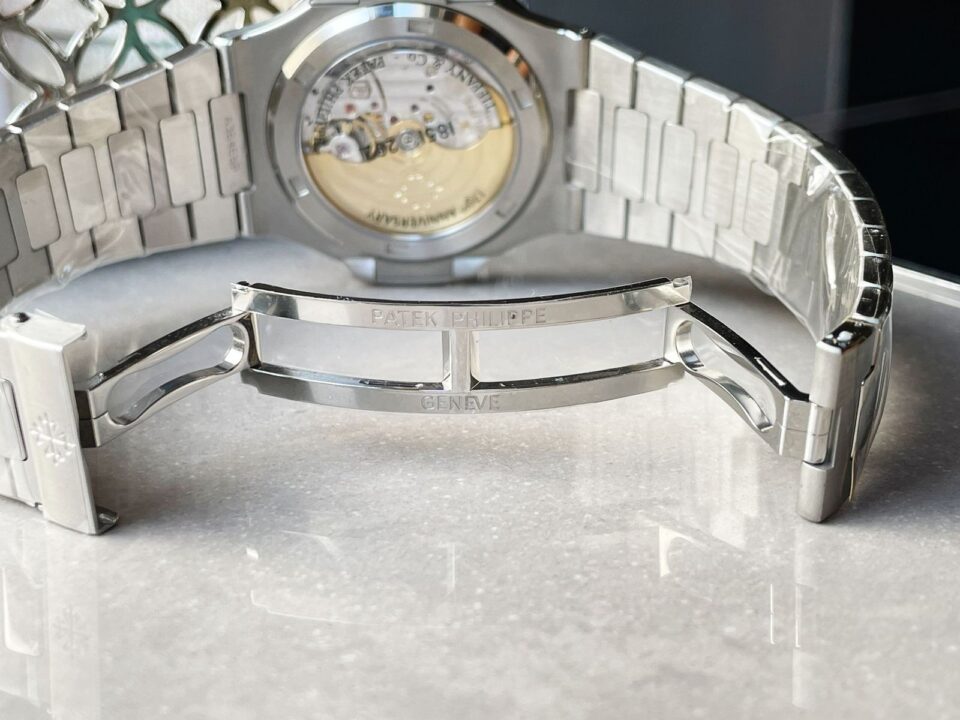 Replica PATEK PHILIPPE Nautilus 5711 3KF 1:1 Best Edition Tiffany Blue Dial on SS Bracelet A324 V2 - Top club