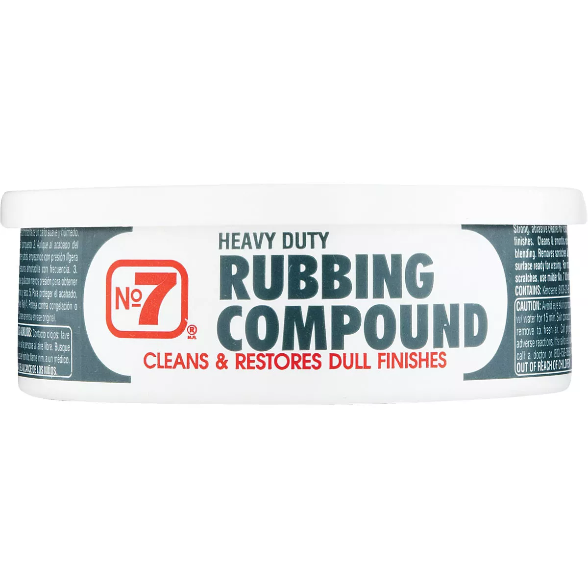 NO. 7, 10 oz Paste Rubbing Compound