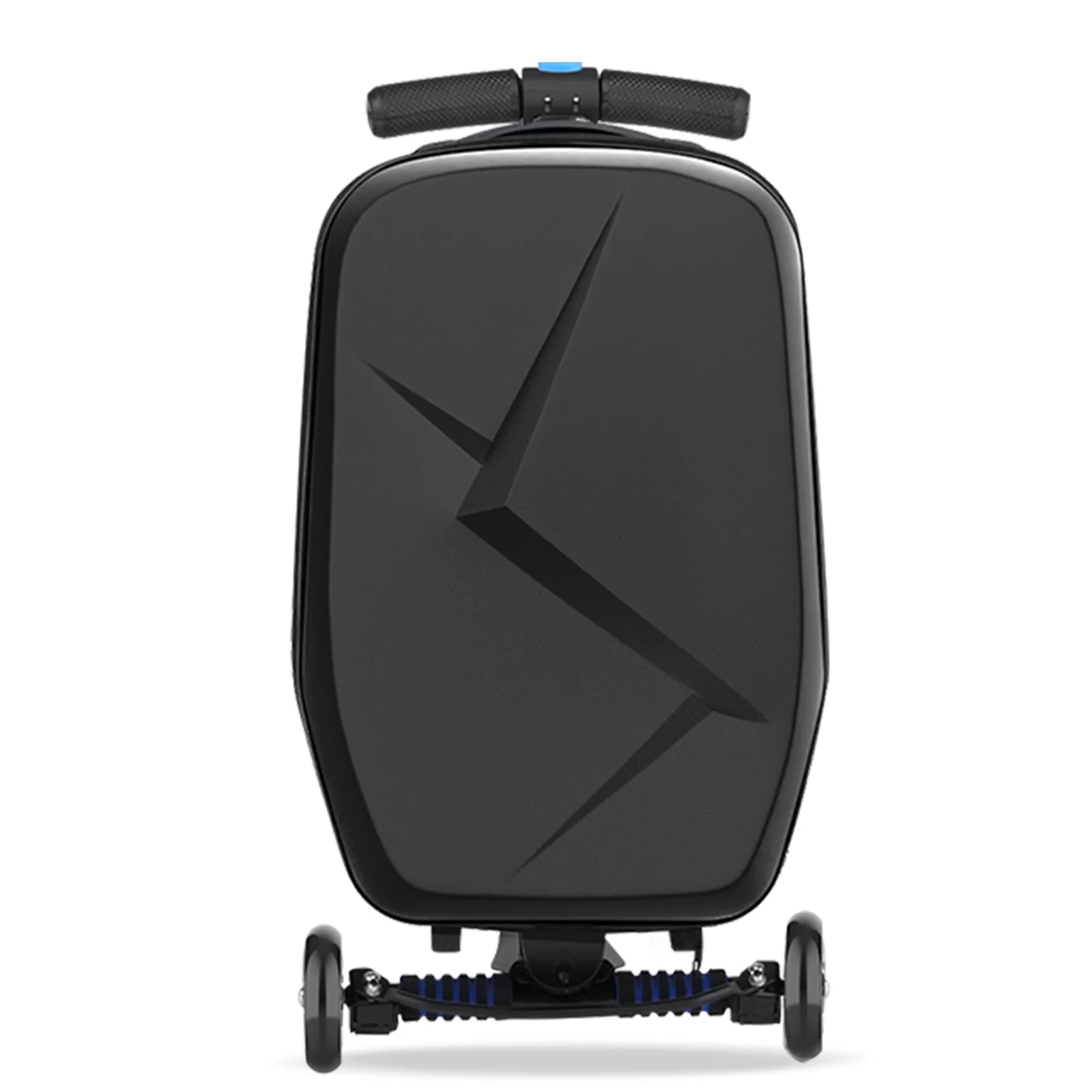 Advwin Scooter Luggage for Kids & Adults, Hardside Ride on Suitcase for Kids Ages 4-15 Multifunctional Lightweight Foldable Carry on Luggage with Wheels Ride on for Children Teenagers, Pink - Image 24