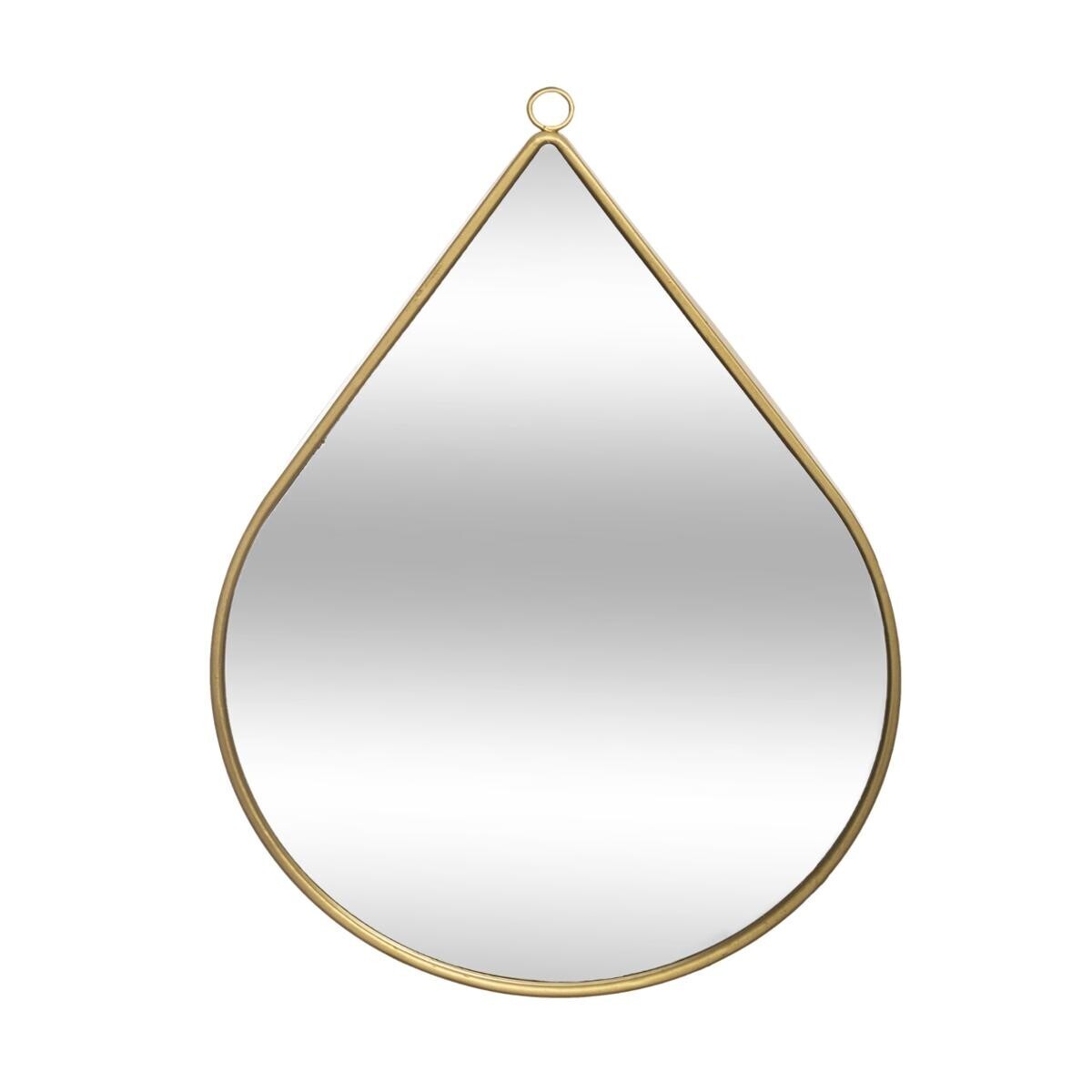 Mirror"Tali" Gold-plated metal, 28x39 cm