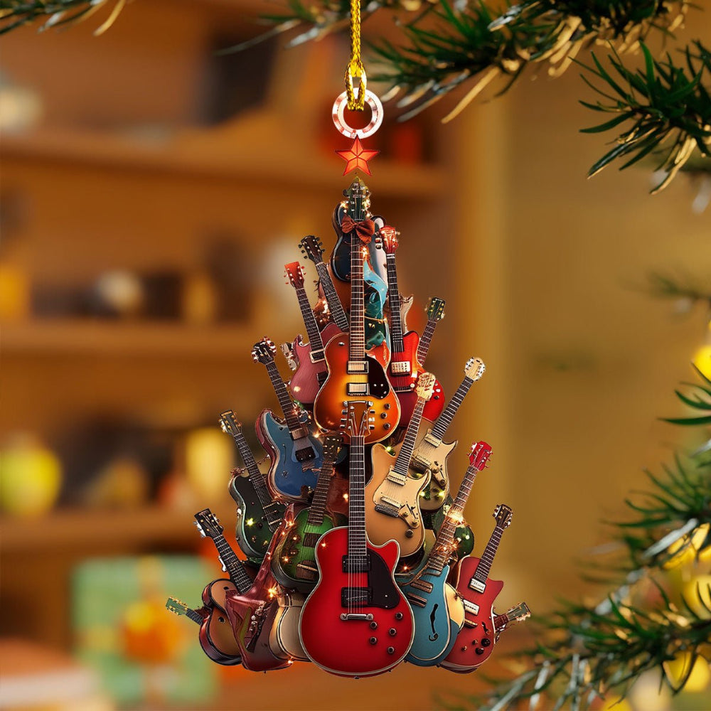Lichtgewicht Acryl Kerstboomornament – Stijlvolle Decoratie voor Feestdagen