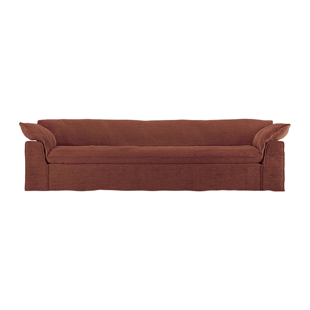 HKliving Nomad 5-zitsbank - Velvet - Magnolia