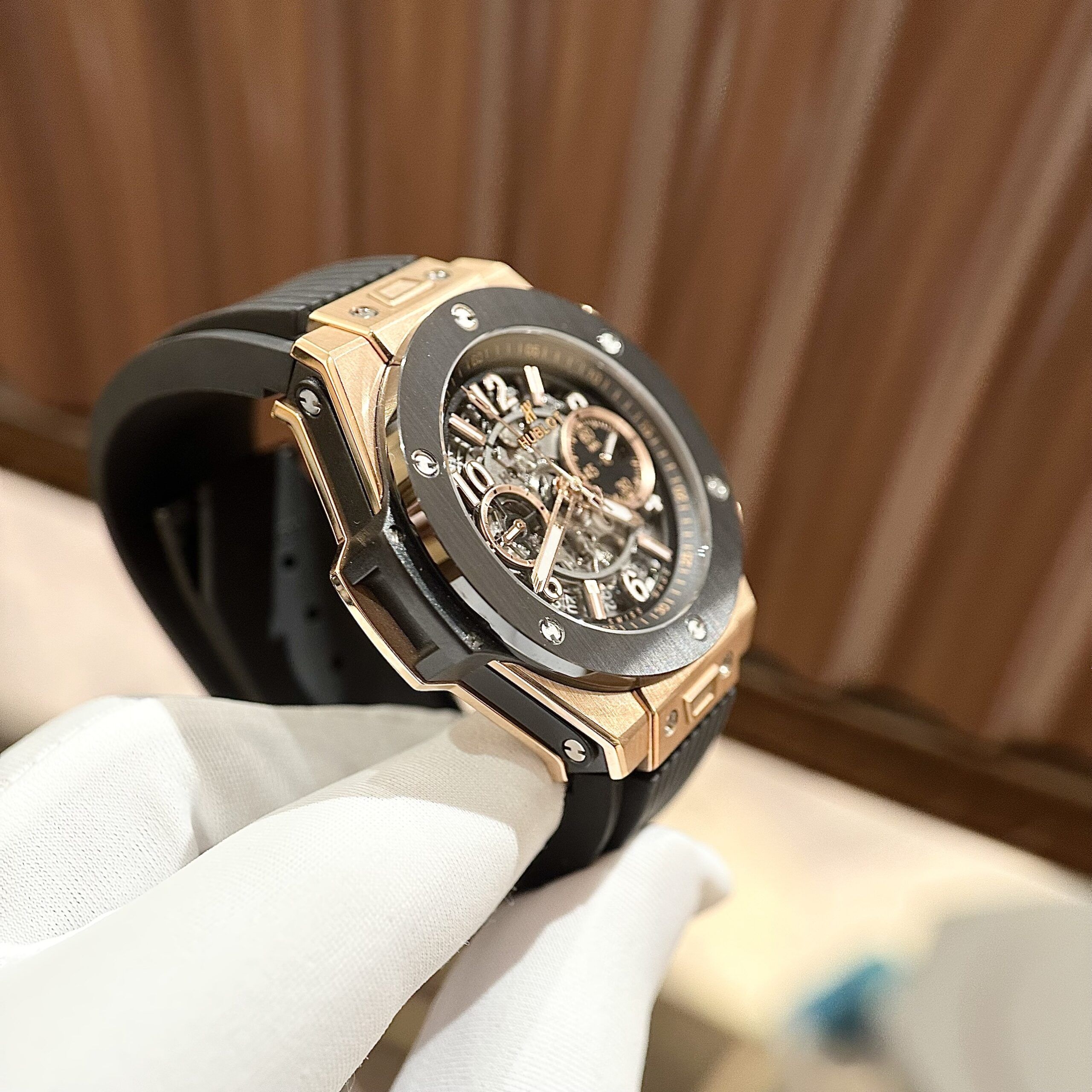 Hublot Replica 1:1 Watch Big Bang Unico King Gold Demi Black BBF Factory 44mm - Top club
