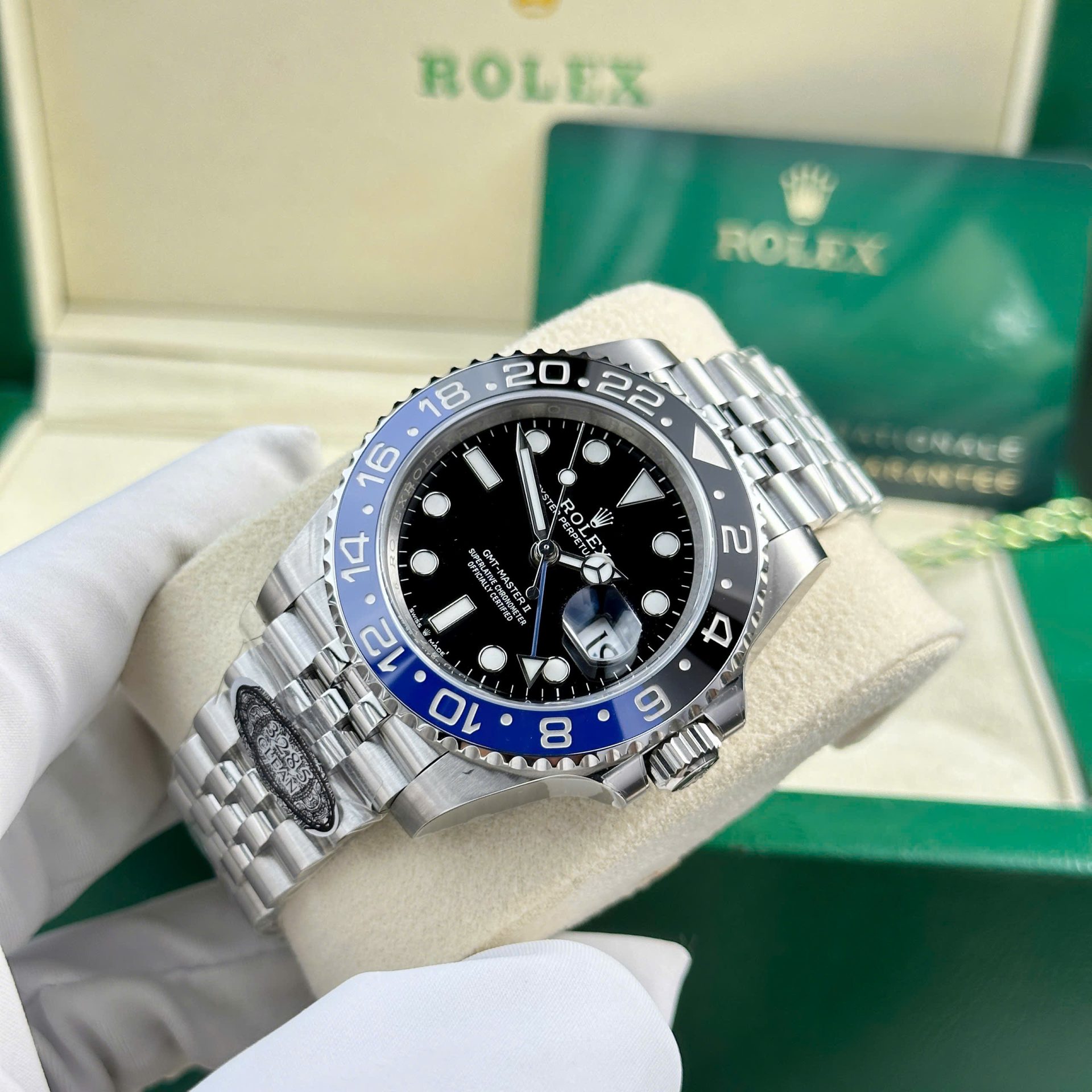 Rolex Replica Watch GMT-Master II 126710BLNR Batgirl Clean Factory 40mm - Top club