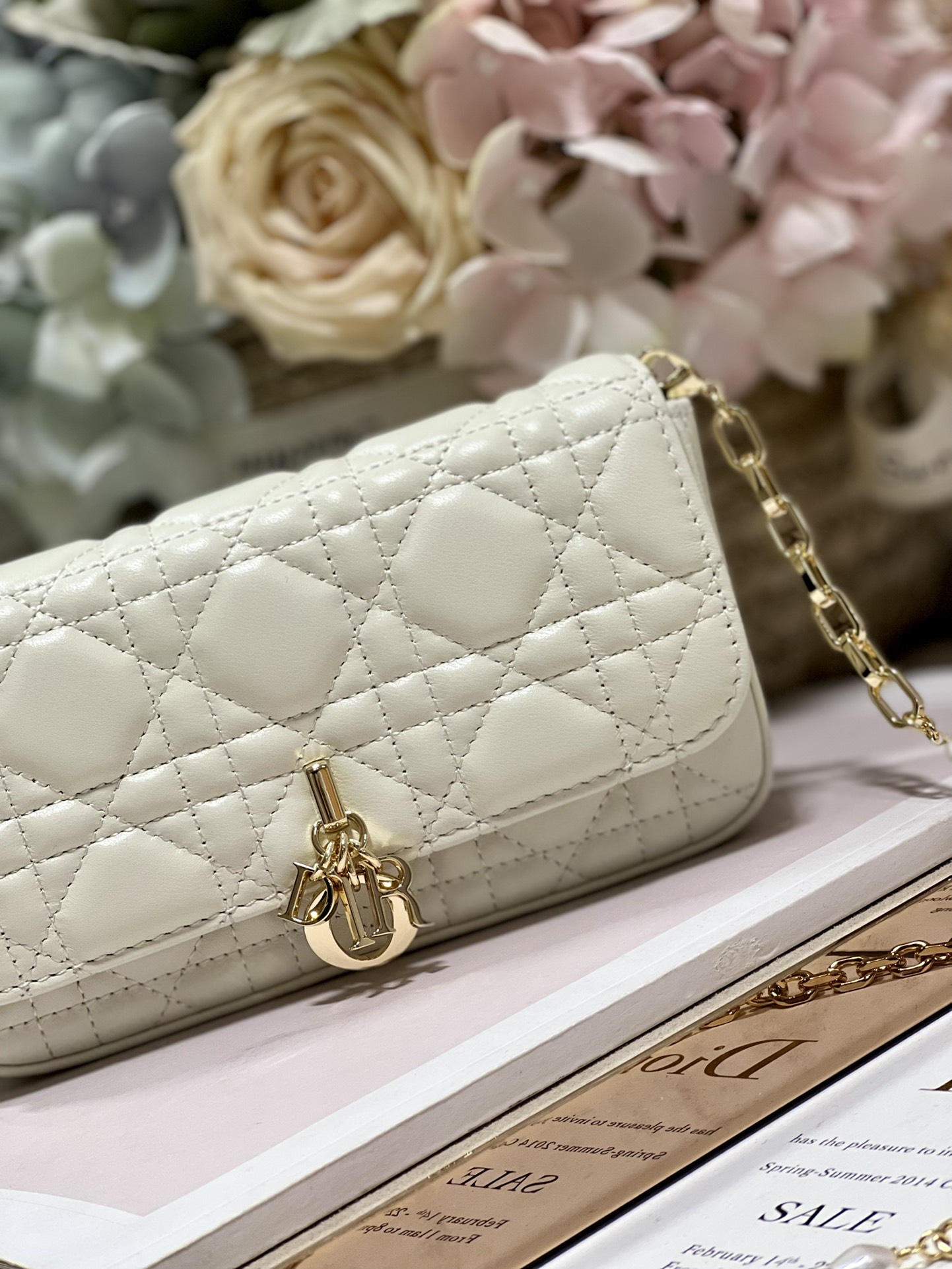 Mini Miss Dior Bag White/ Black/ Blue/ Light Purple For Women 7 in/18.cm1:1High-quality replica