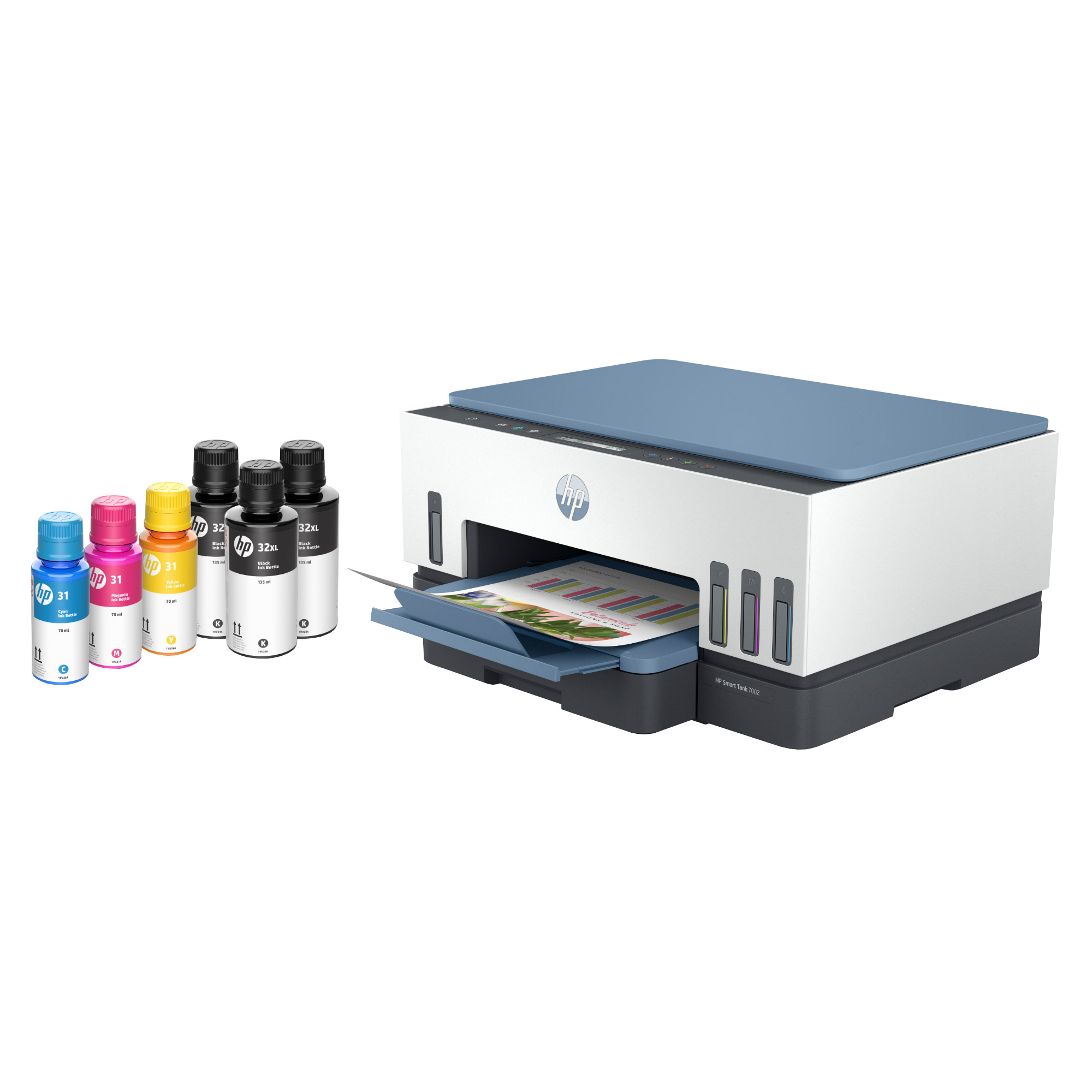HP Smart Tank 7002 Wireless All-in-One Cartridge Free Color Ink Printer - Image 5