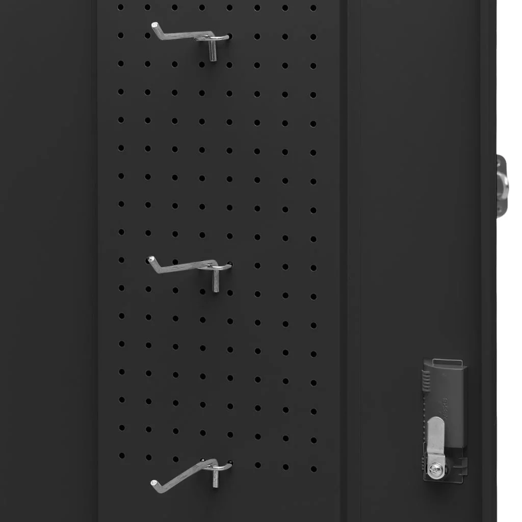 vidaXL Saddle Cabinet Steel Storage Rack Tack Locker Furniture Multi Colors - Image 32
