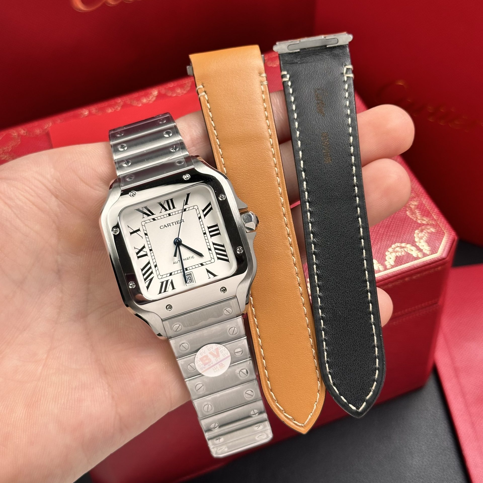 Cartier Replica 1:1 Watch Santos de Cartier WSSA0018 BV Factory 39.8mm - Top club