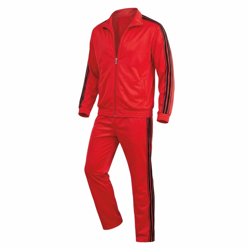 Casual 2-Piece Men's Active Set with Side Stripe Accents - MIDNIGHT VELVET CATALOG