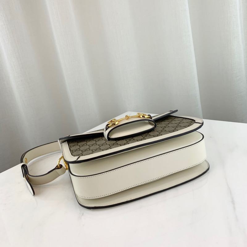 Replica Gucci 1955 Horsebit Gg Supreme Shoulder Bag 6022041:1High-quality replica