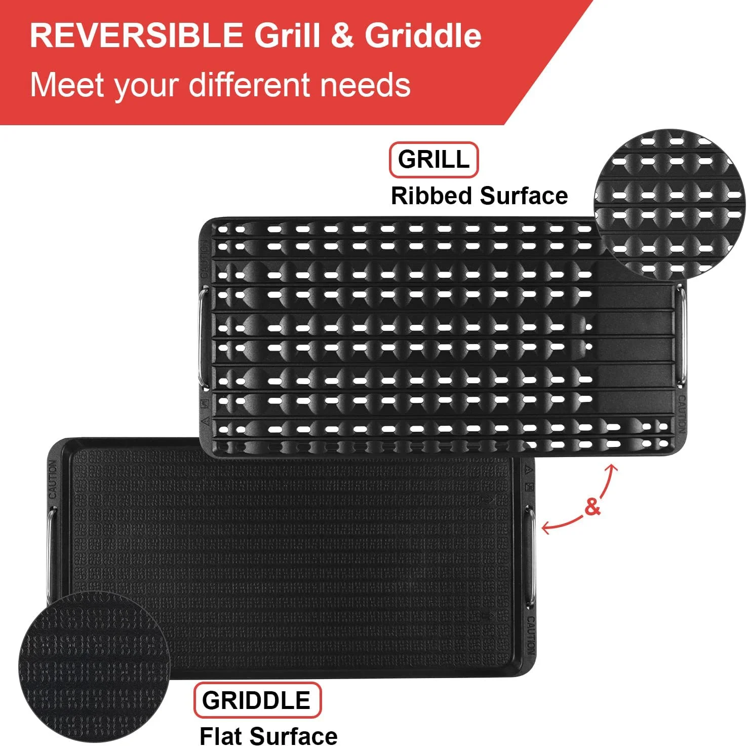 Techwood Indoor Smokeless Grill, 1500W, Black, Electric Portable Korean BBQ Grill with Tempered Glass Lid - Image 28