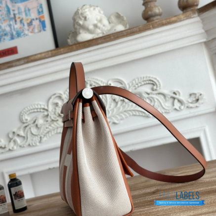 Hermès Herbag Zip 31 Bag | 31x25x10 cm | Luxury Canvas & Leather Shoulder Bag for Women | Spacious Everyday Hermès Tote1:1High-quality replica