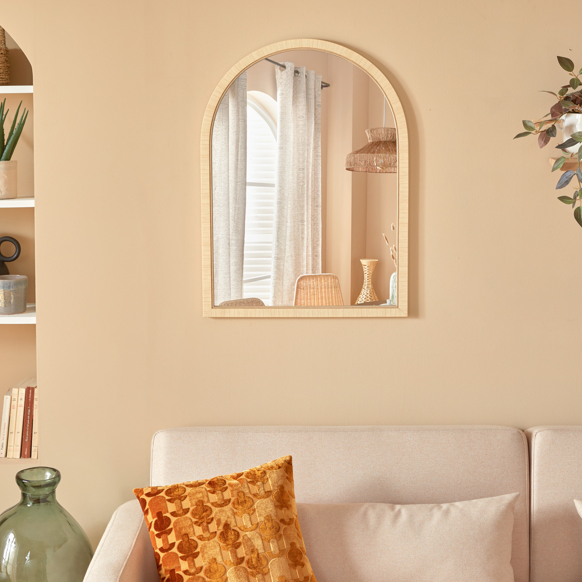 Arch mirror "Thea" H. 75 cm