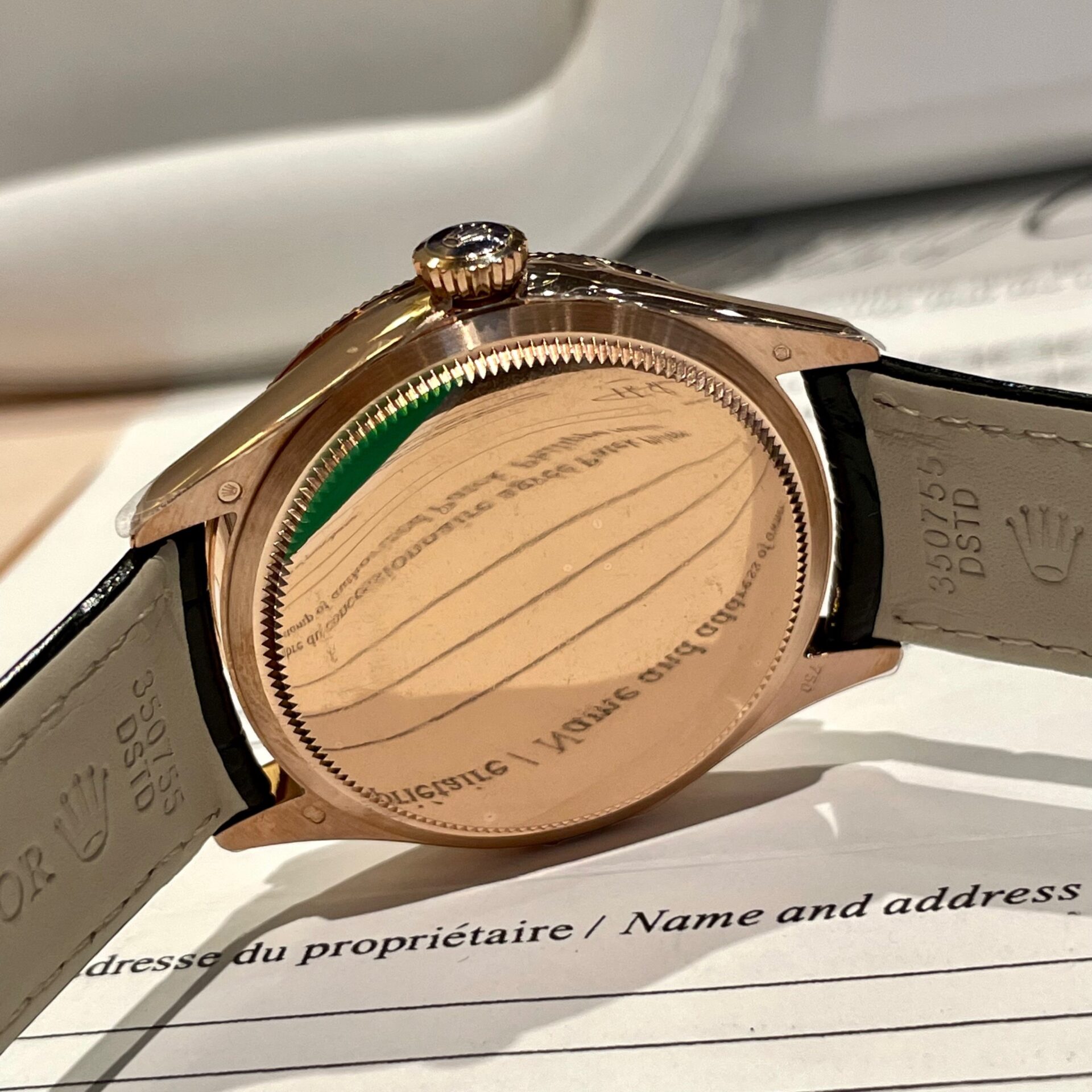 Rolex Cellini Time 50505 Replica Watch Leather Strap MKS Factory 39mm - Elite Watch Atelier