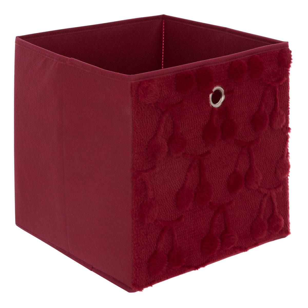 Children's Storage Basket "Fraci" Red, 30x30 cm