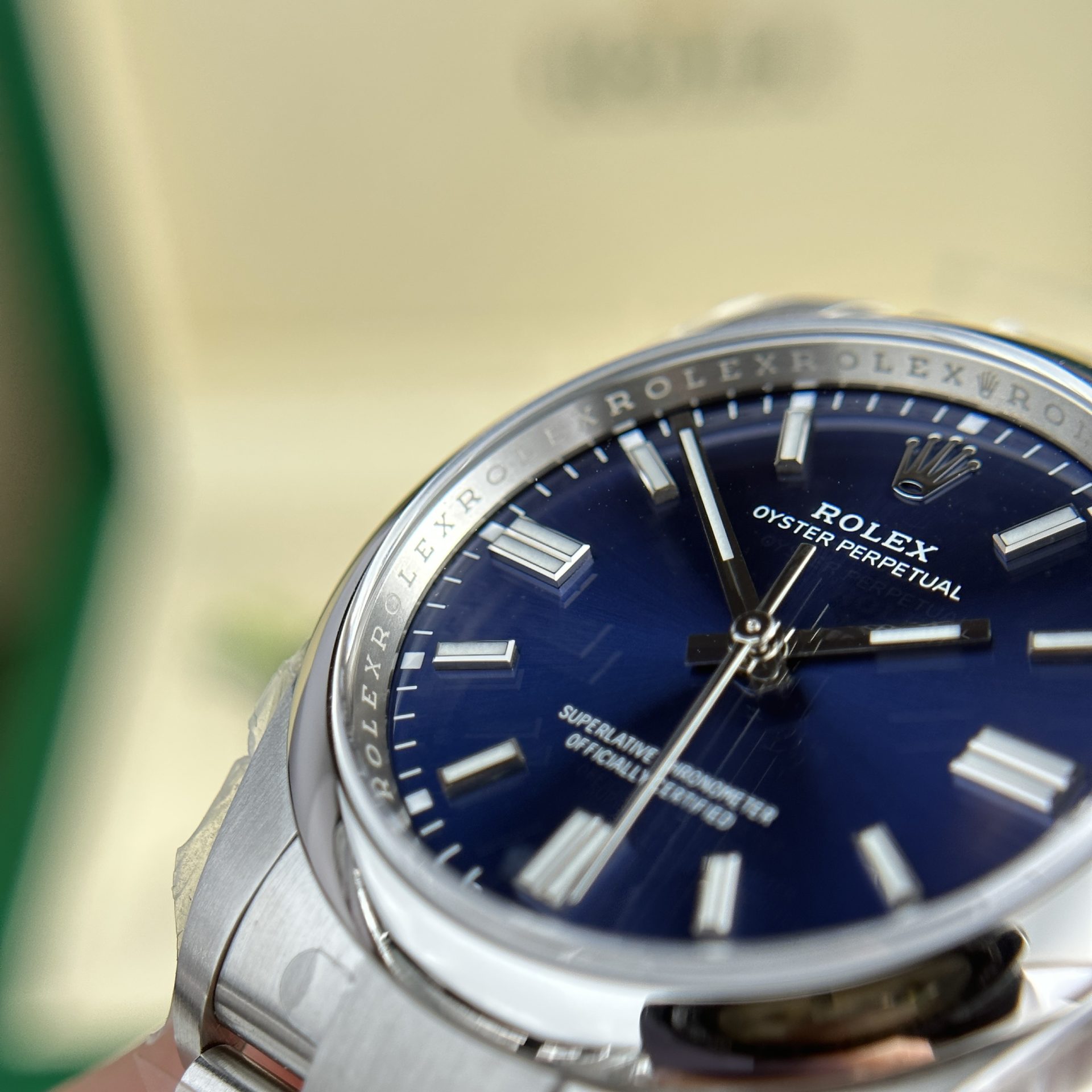 Rolex Replica Watch Oyster Perpetual 126000 Blue Dial Clean Fatory 36mm - Top club