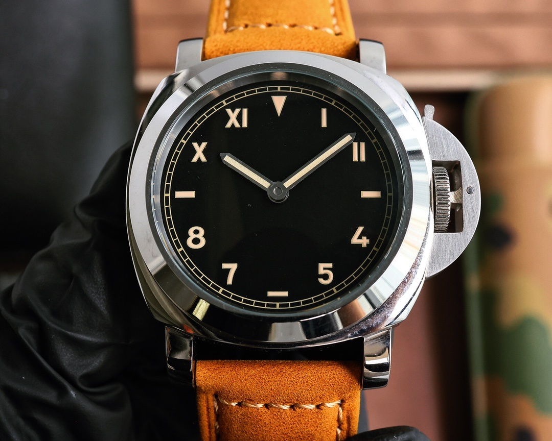 Panerai Luminor Marina 8 Days Manual-winding Black Dial 44 mm Men's Watch PAM00510(1:1 replica) - Top club