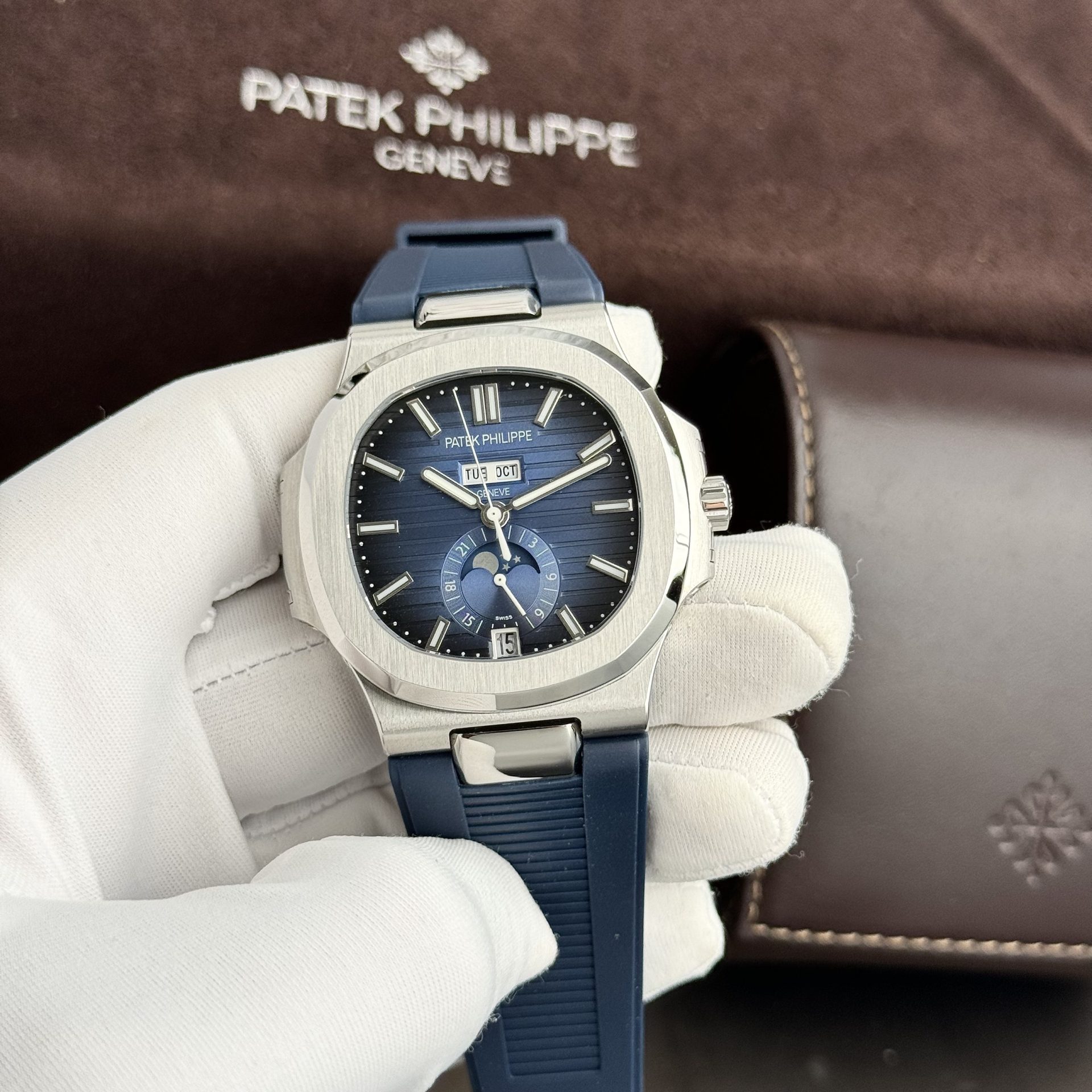 Patek Philippe Replica 11 Watch Nautilus 5726 High Quality Swiss Factory GR 40.5mm - Elite Watch Atelier