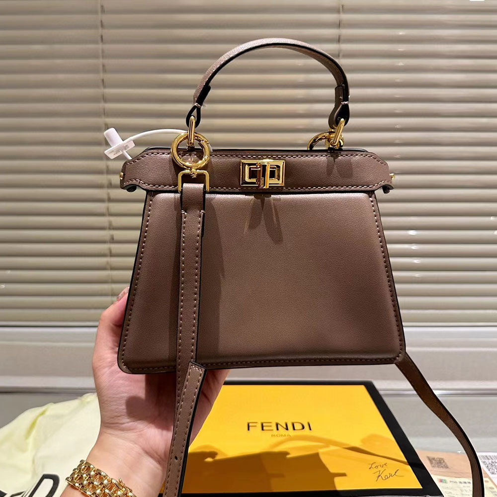 FENDI Peekaboo ISeeU Bag Small(Replica) - Replicaclubs