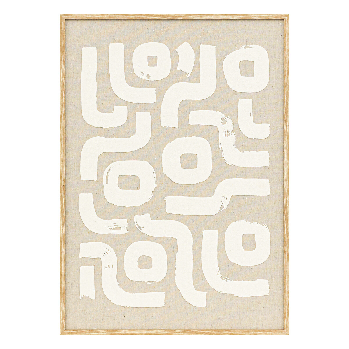 3D wall art "Disa" Beige, 50x70 cm