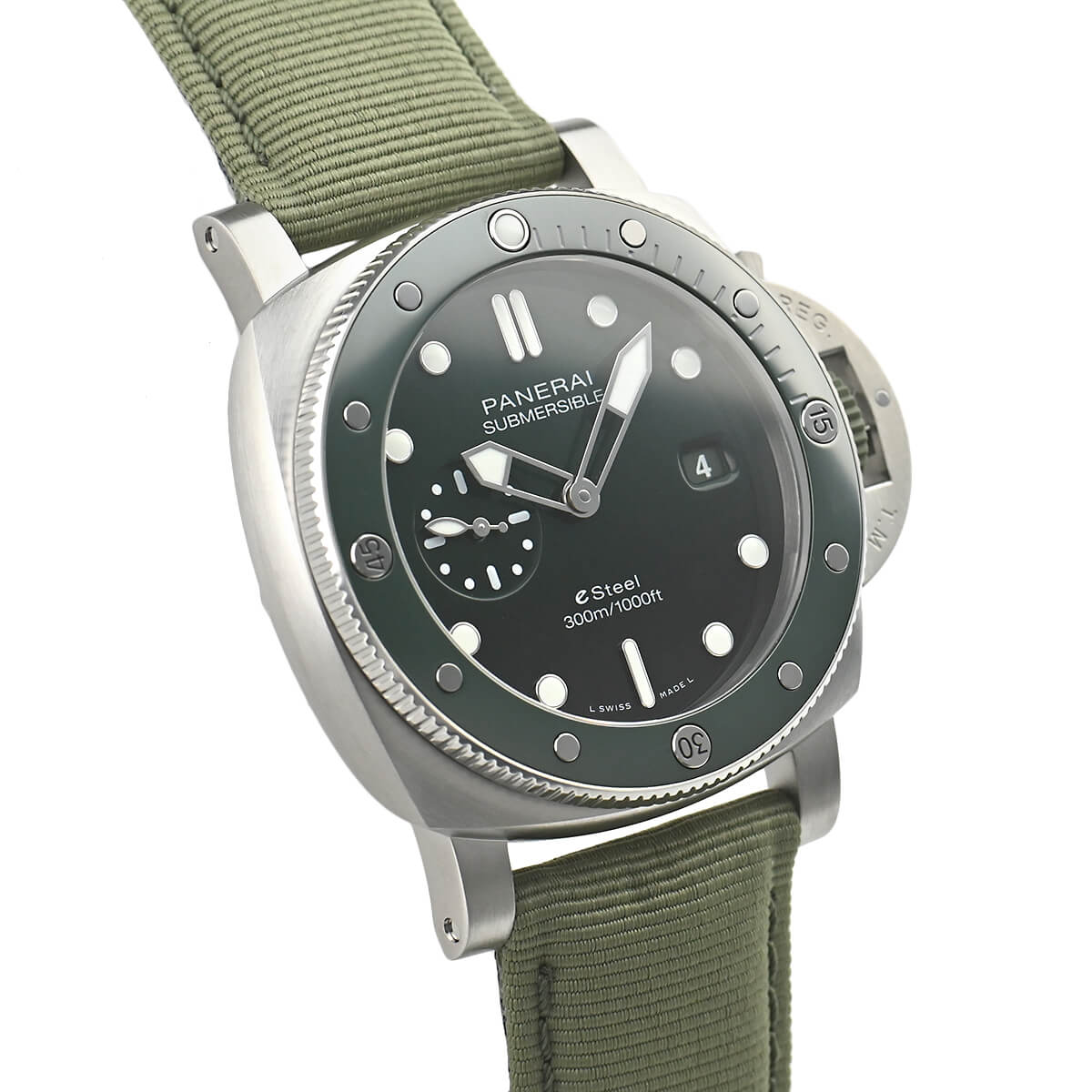 Panerai  Submersible QuarantaQuattro ESteel�?Verde Smeraldo PAM01287(1:1 replica) - Top club