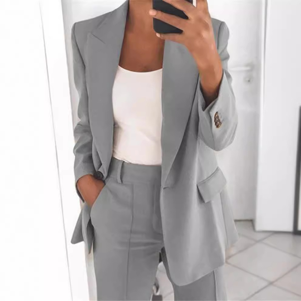 2023 Amazon Cross-Border New Fashion Casual Women's Suit