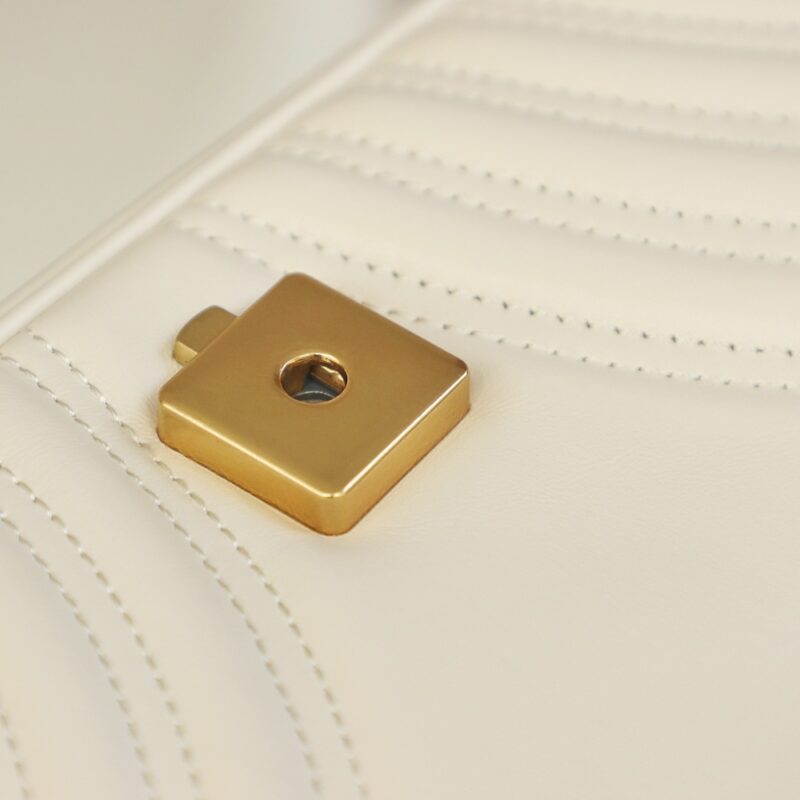 Replica Gucci GG Marmont Medium White1:1High-quality replica