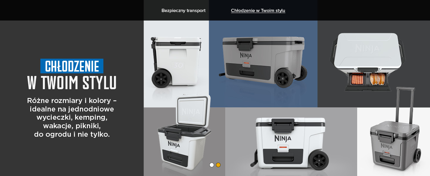 Ninja FrostVault wytrzymała lodówka z izolacją