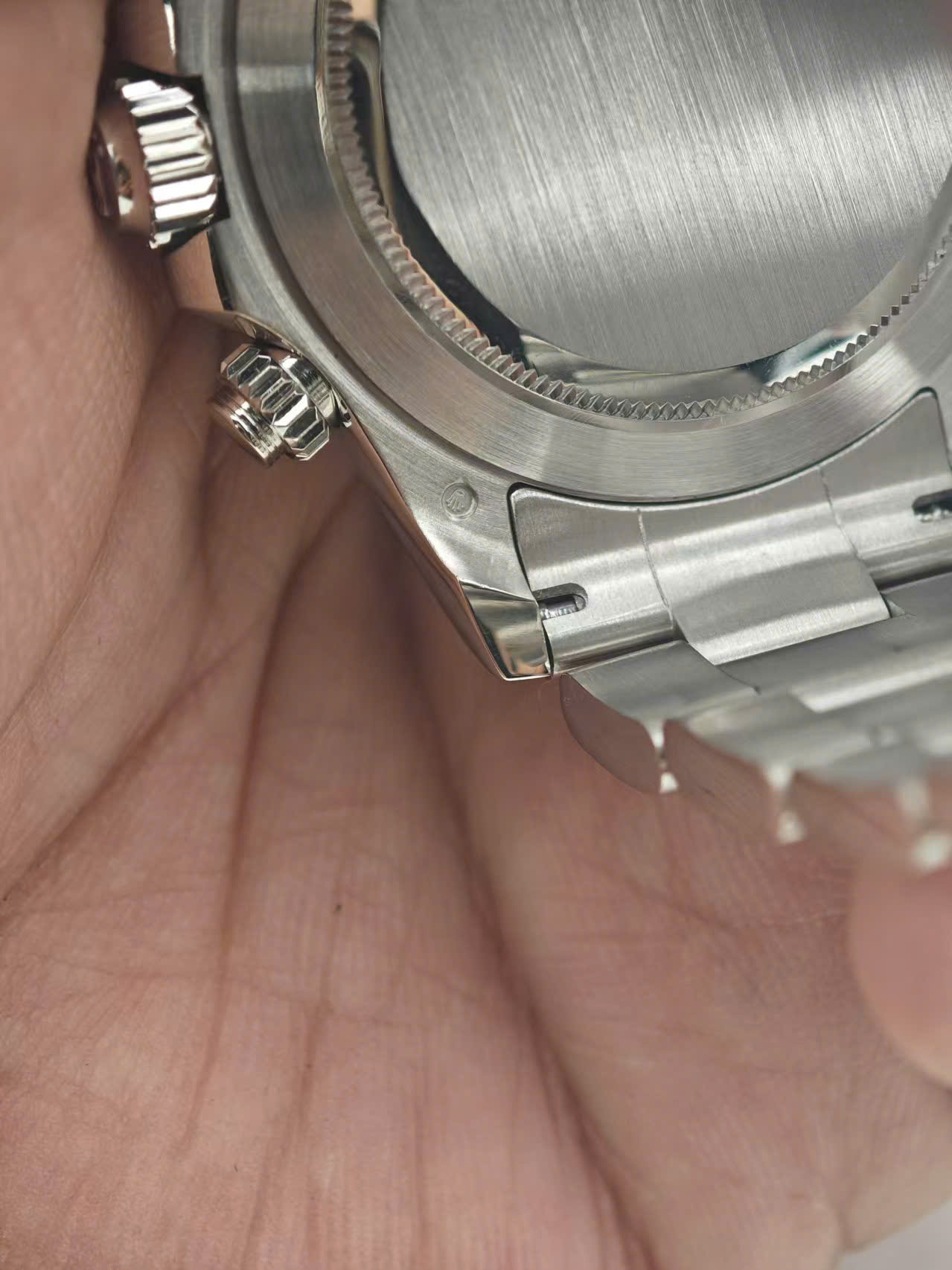Rolex Cosmograph Daytona 116576TBR Replica Watch Platinum PT950 + Diamonds Custom 40mm - Top club
