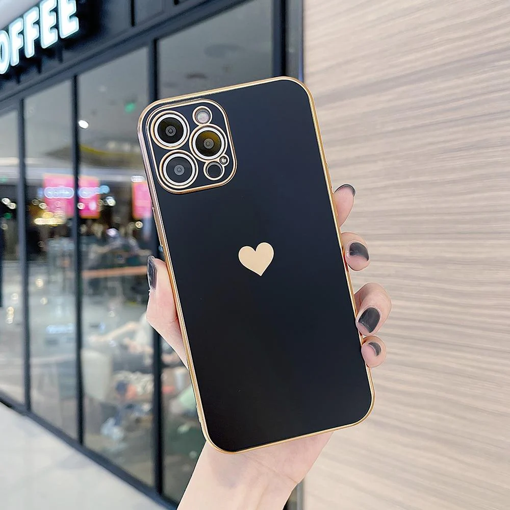 Love Heart Full Cover iPhone Case - Wholesale & Influencer