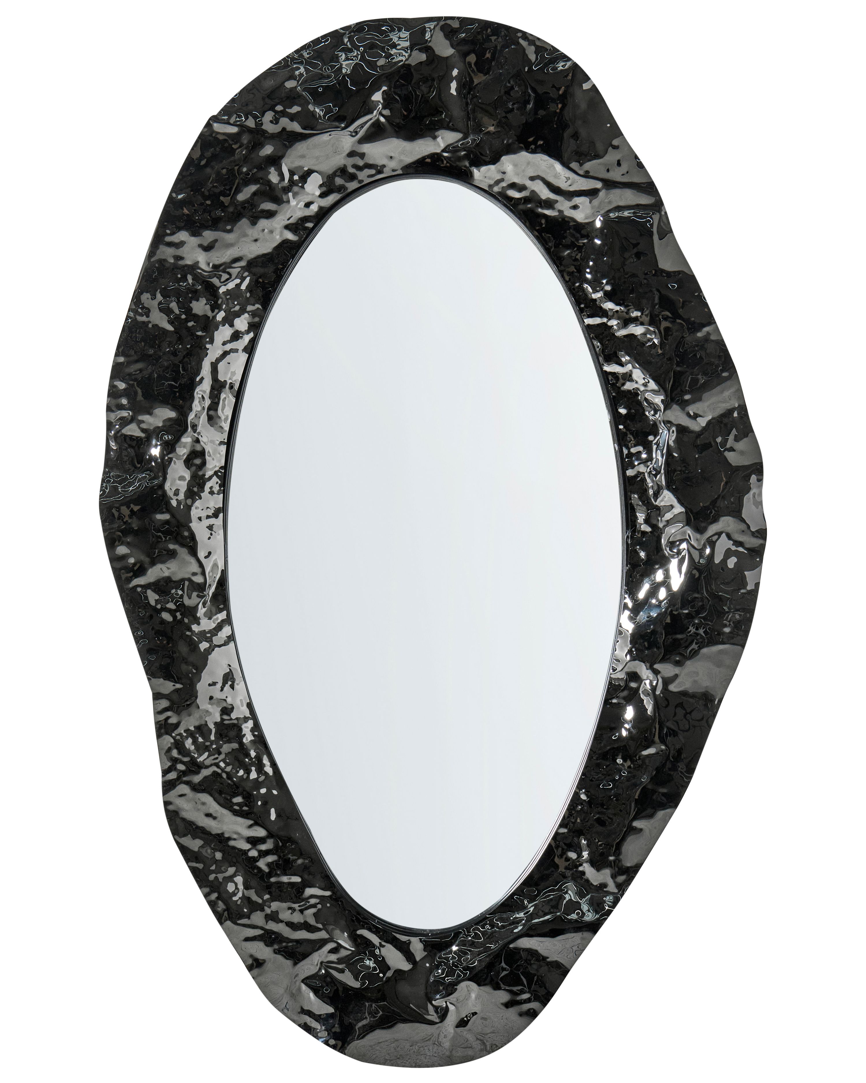Wall Mirror LOGNES 56 cm 95 cm Black