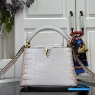LV Capucines Mini (Taurillon Leather with Jewel-Encrusted Ha1:1High-quality replica