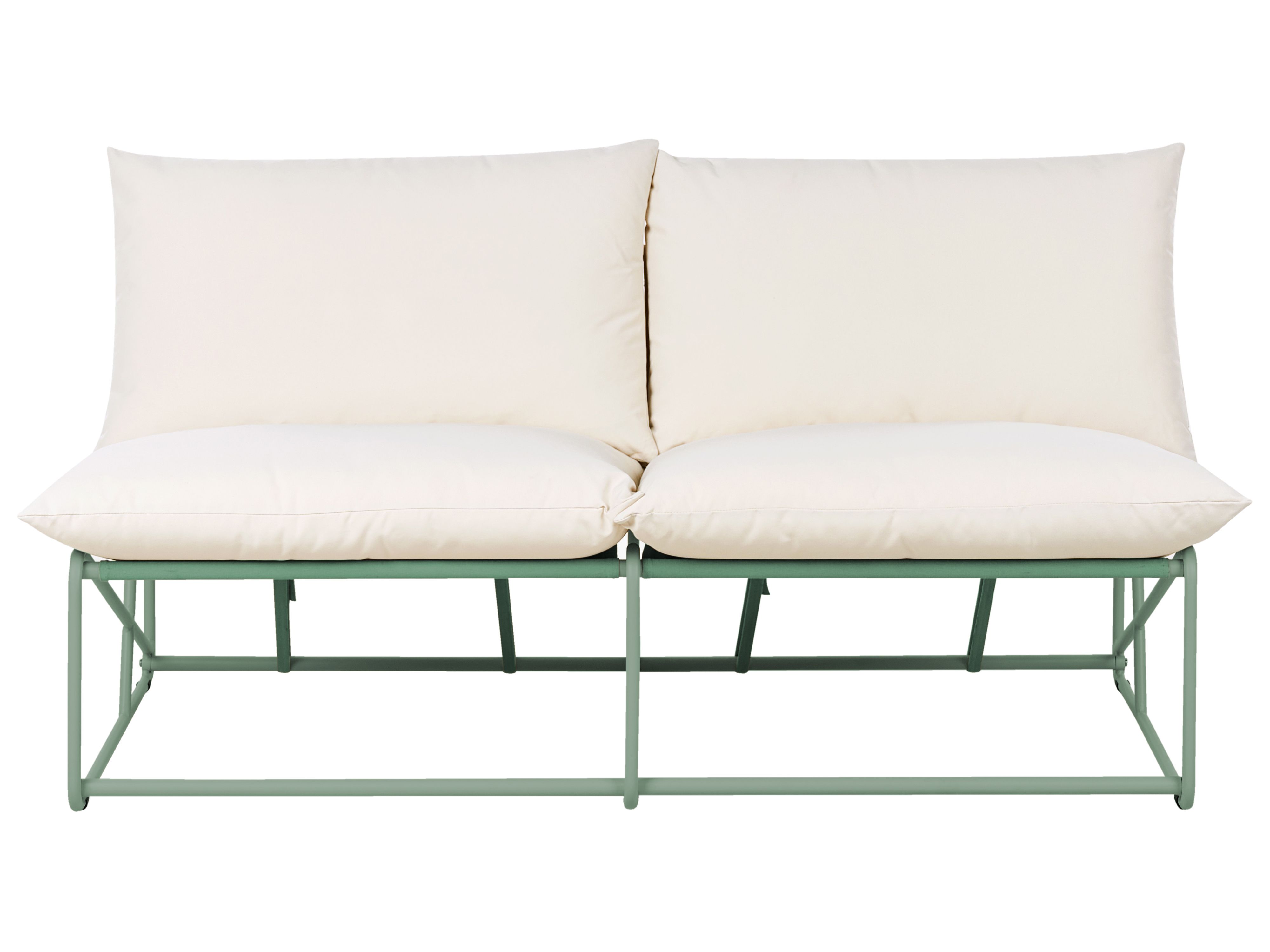 Garden Sofa 2 Seater PICO Metal Green