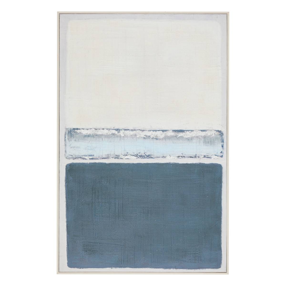 Framed Painting "Jimena" Blue, 116x75 cm