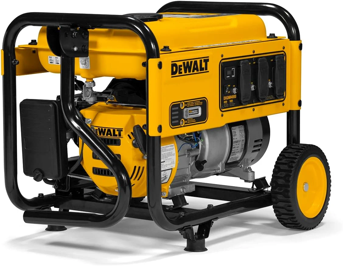 DeWalt Portable Gas Generator 5 000 Starting Watts, 4 000 Running Watts, 223cc - DXGNR4000 - Image 2 DeWalt Portable Gas Generator 5 000 Starting Watts, 4 000 Running Watts, 223cc - DXGNR4000 - Image 2