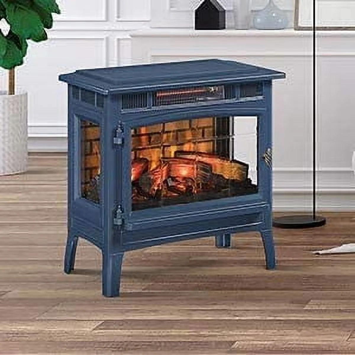 Duraflame 3D Black Infrared Electric Fireplace Stove with Remote Control - DFI-5010-01 - Image 25