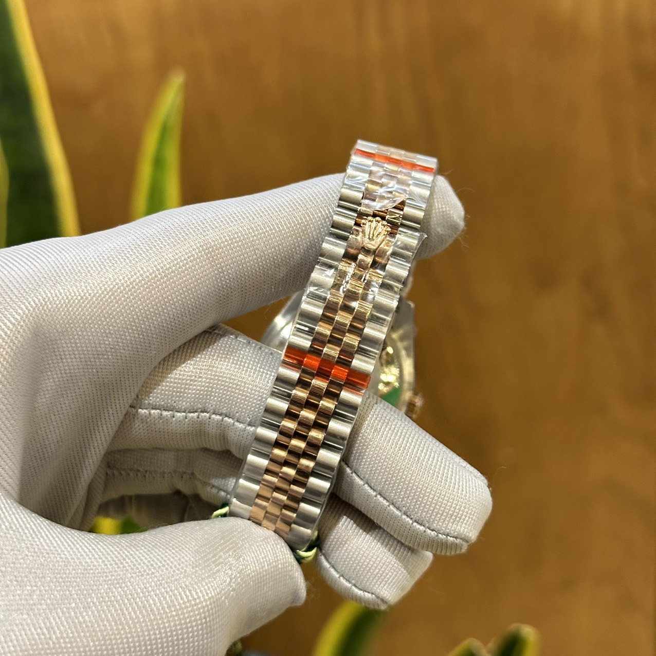 Rolex DateJust Women s High Quality Fake Watch With Diamonds Chocolate Dial 31mm - Elite Watch Atelier
