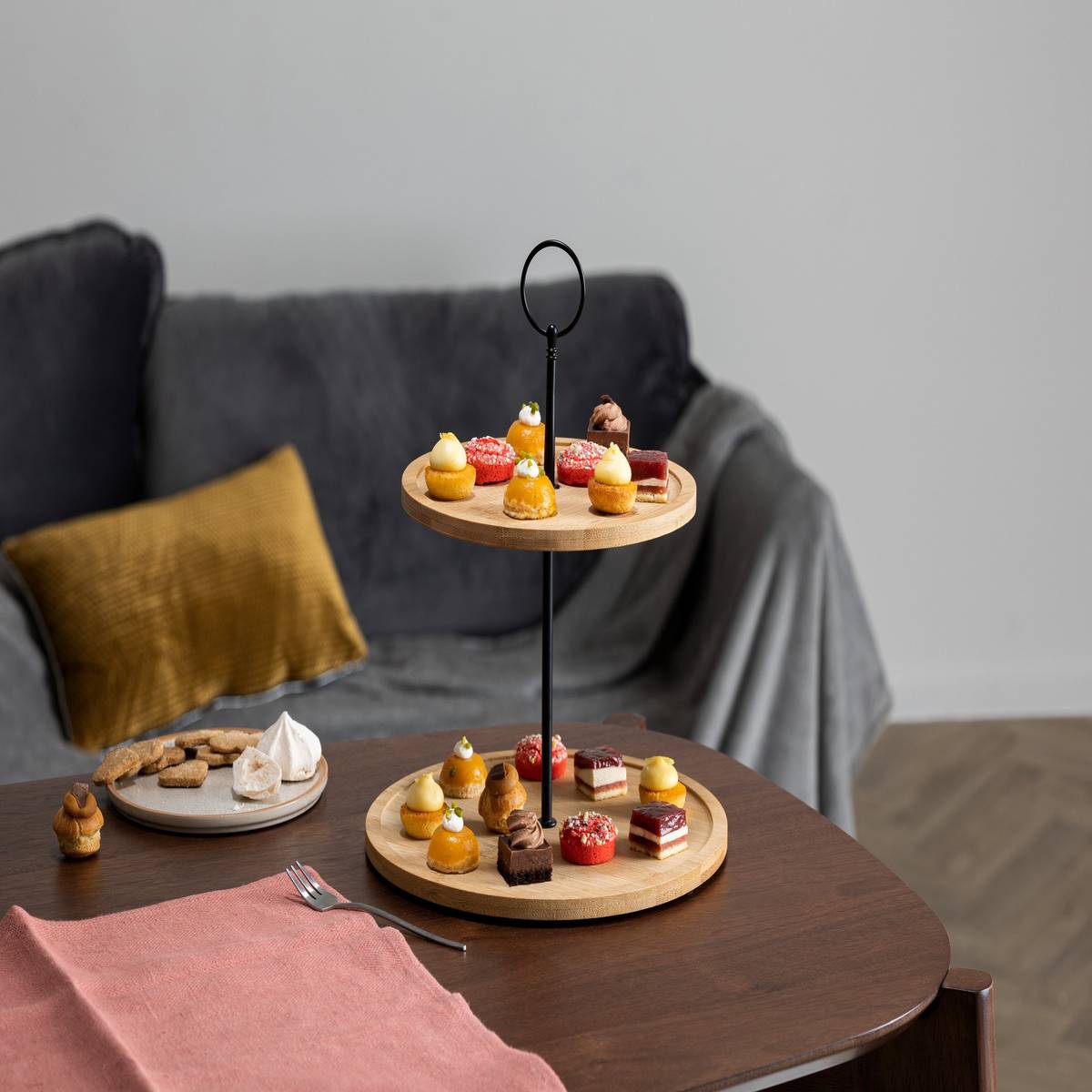 "Rio" valet stand H.25.5 cm, Beige