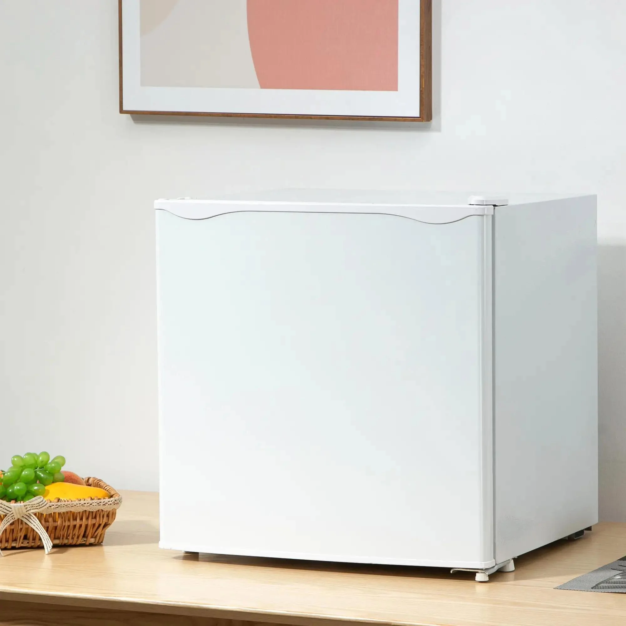 Resenkos 1.1 Cu.Ft Countertop Mini Freezer, Compact Upright Freezer with Removable Shelves, Red - Image 30