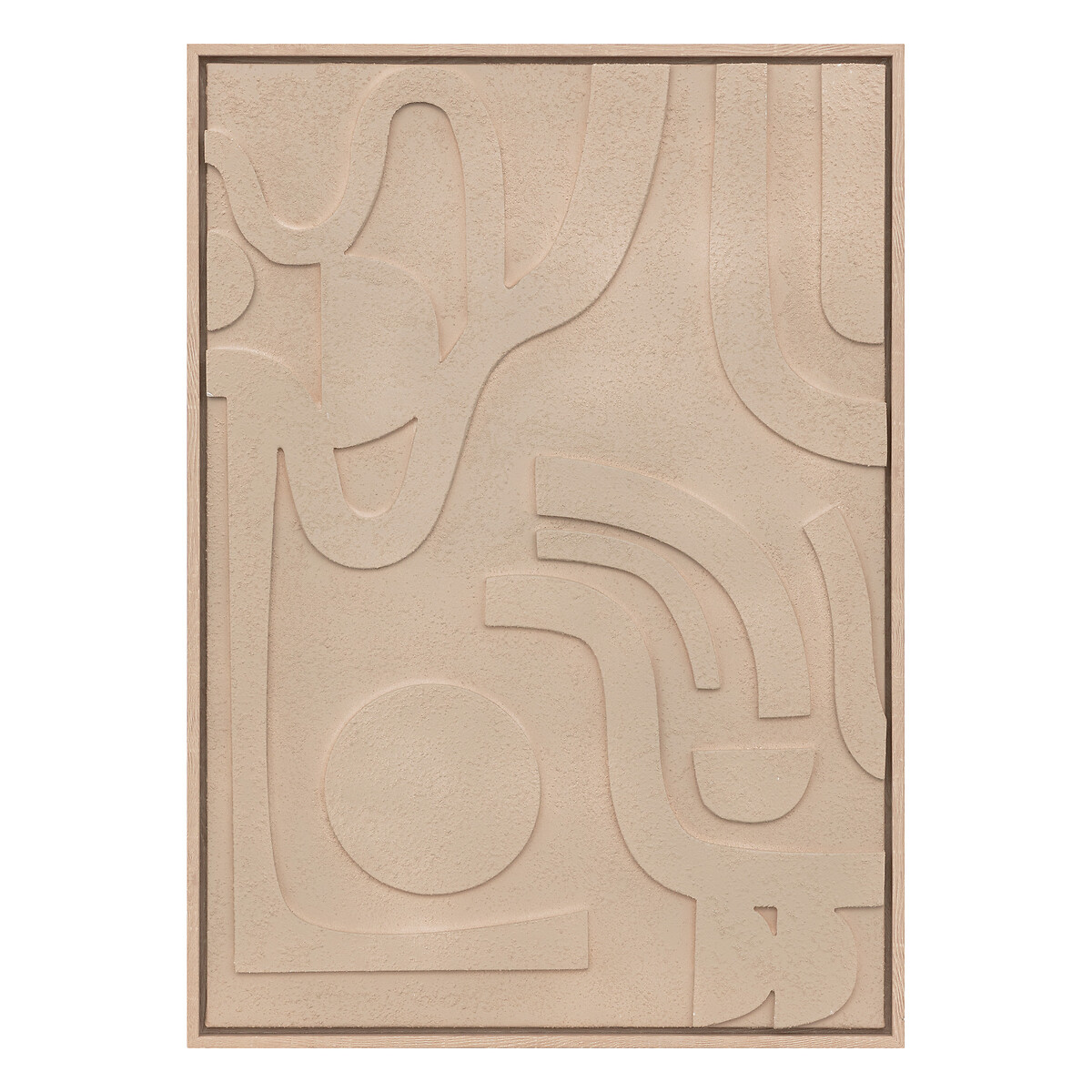 3D wall art "Azra" Beige, 50x70 cm