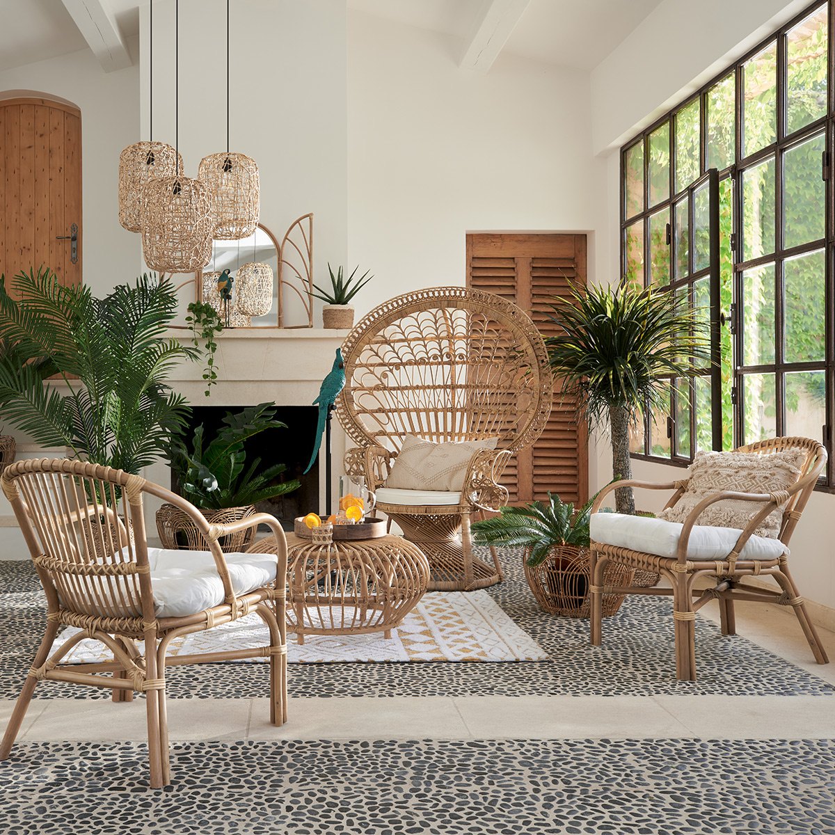 Armchair "Takta" Rattan