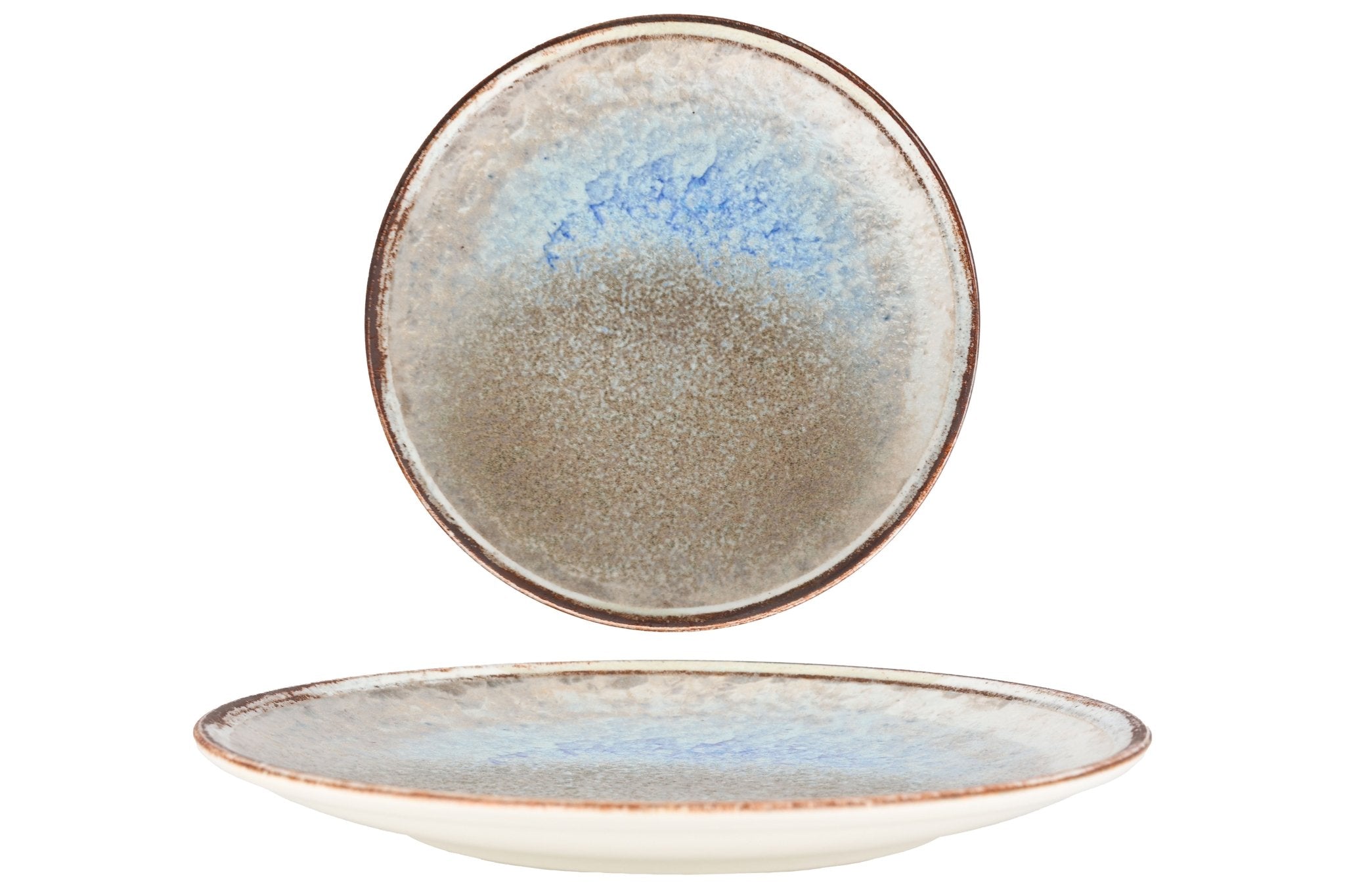 ID Fine Gebaksbord - Delta - Porselein - 21 cm - set van 6