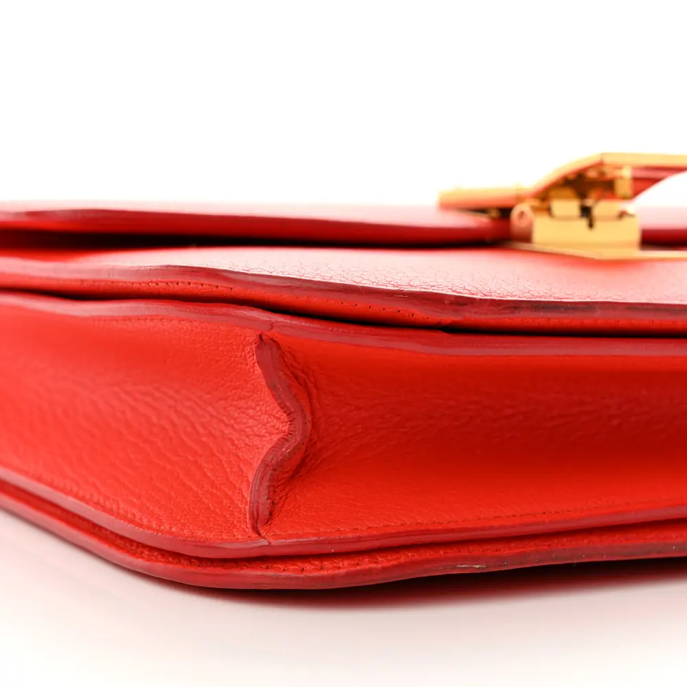 Top Replica Handbags – Celine Alizarin Goatskin Flap Bag Superfake1:1High-quality replica
