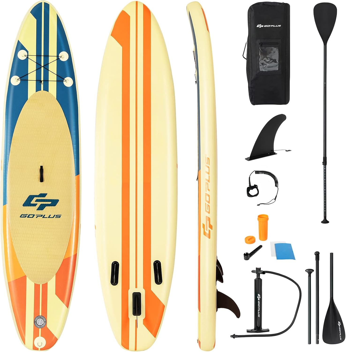 Goplus Inflatable Stand up Paddle Board, 10'/10.5'/11' SUP 6