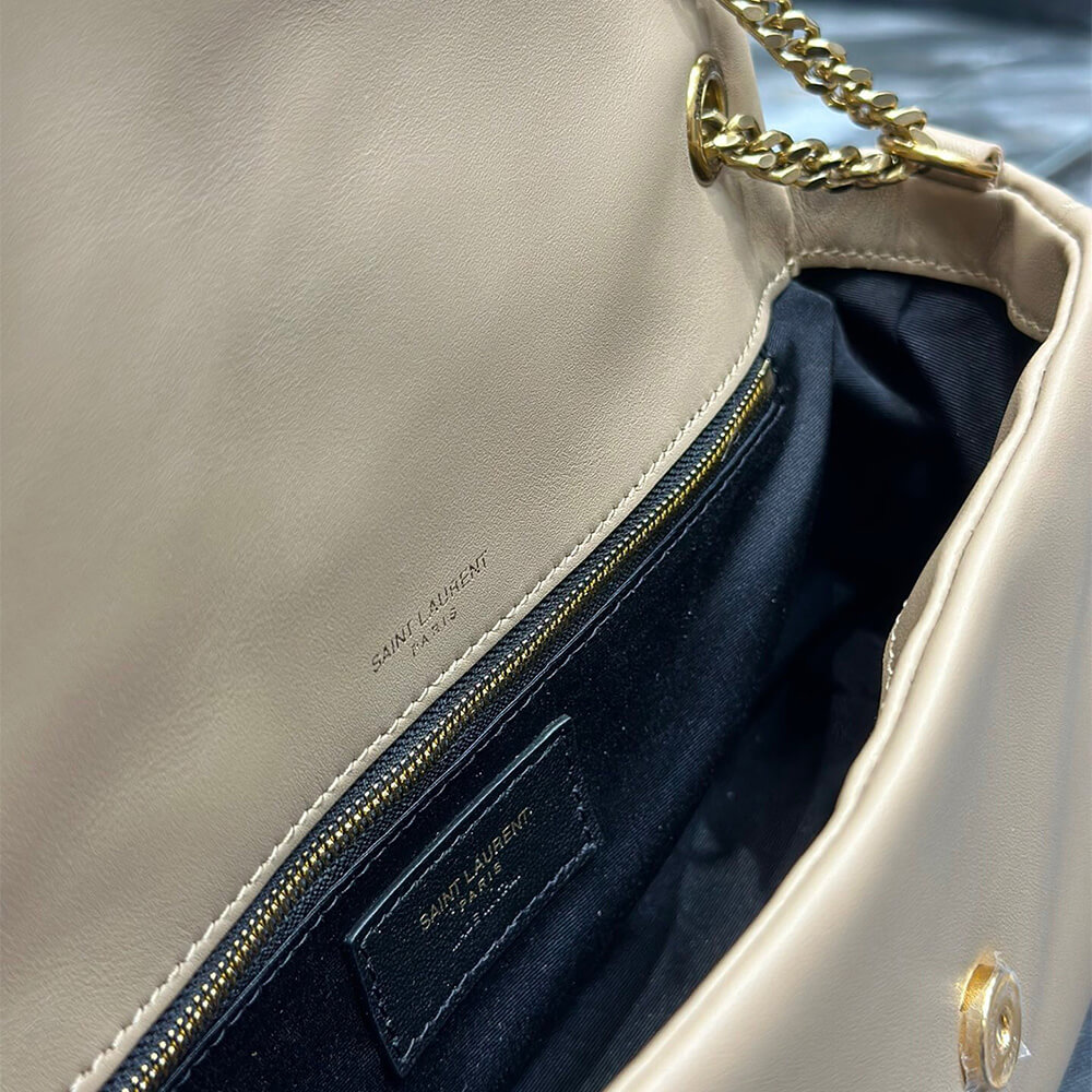 Ysl Calypso Small In Plunged Lambskin Bag1:1High-quality replica