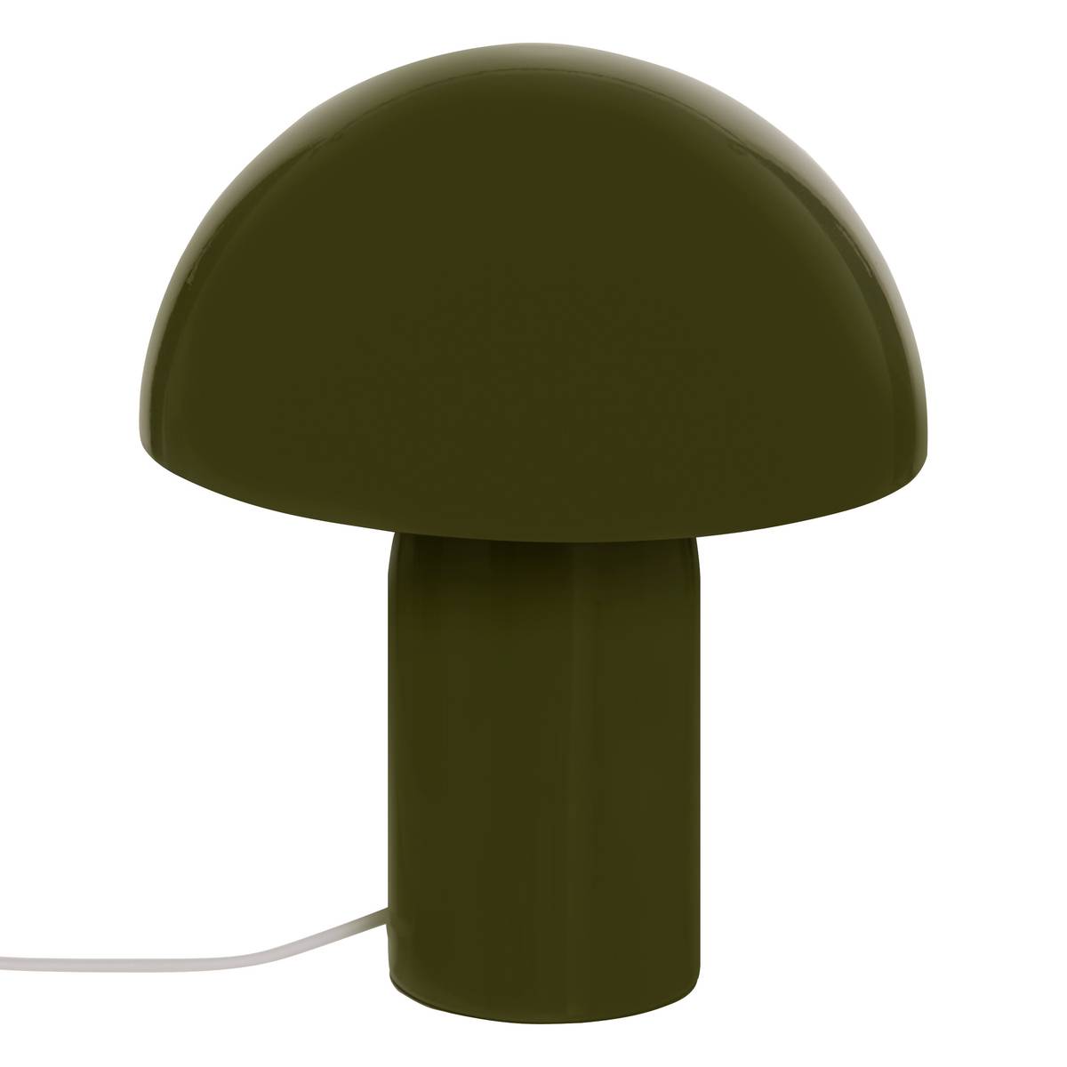 Mushroom Lamp Sector "Lito" Dark green, H.24.5 cm